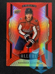 2020-21 Upper Deck Allure Red Rainbow #146 Alexander Alexeyev SP